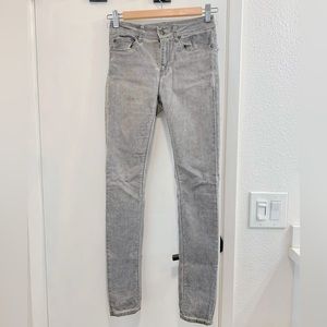 Zara denim jeans (medium rise, slim fit, size: 2)